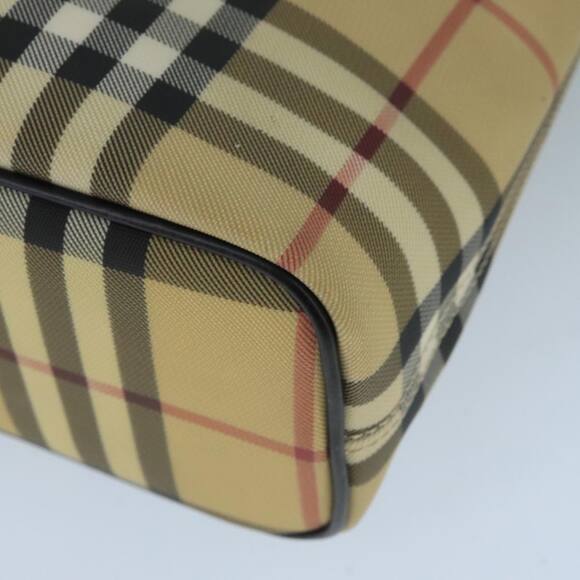 Burberry Nova Check Hand Bag Pvc Beige - Picture 16 of 16